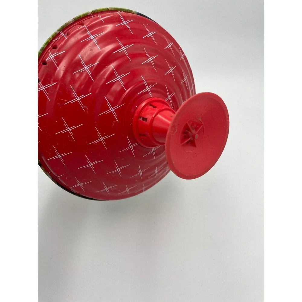 Vintage Animal Tin Metal Standing Spinning Top Toy  Retro Decor Collectible‎